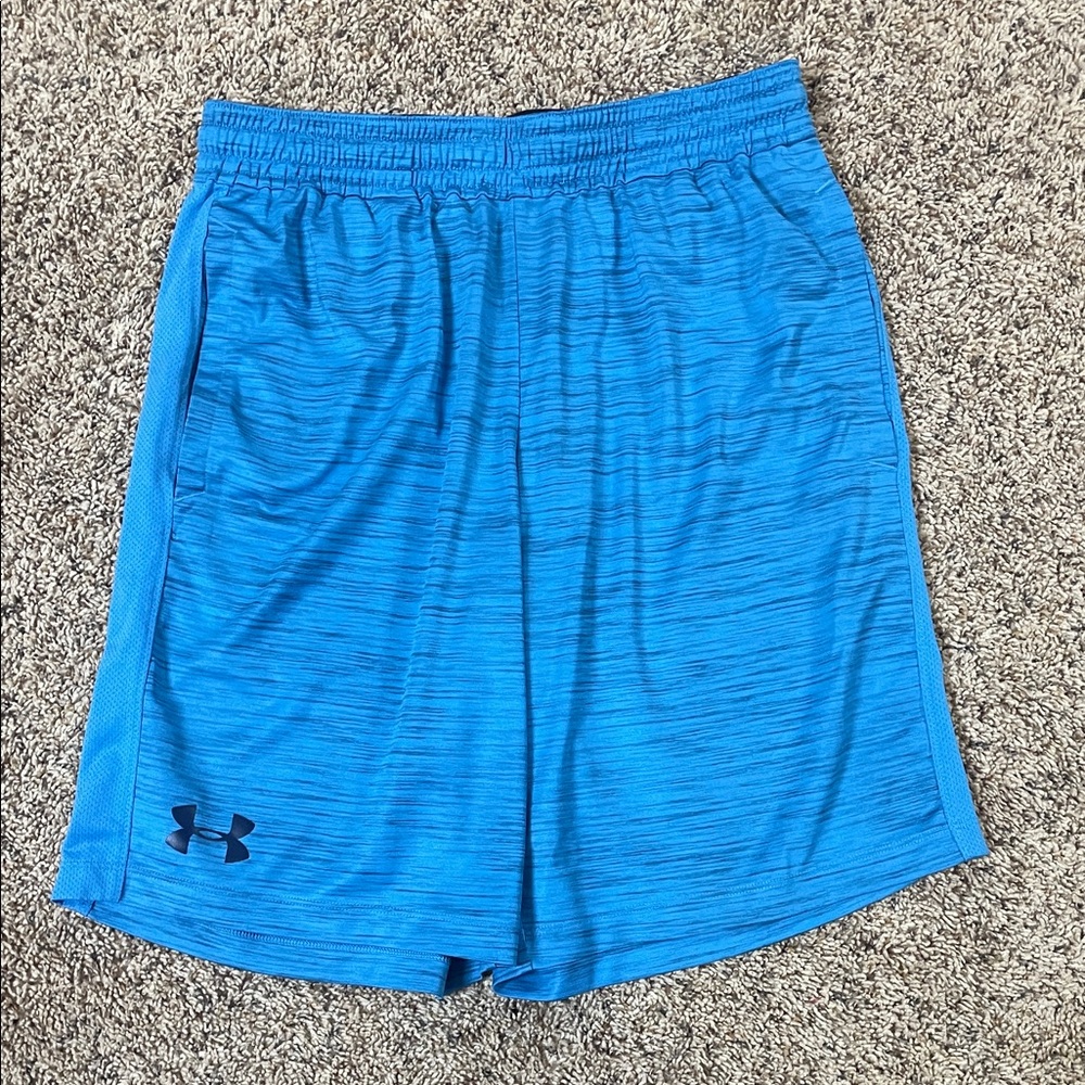 Under Armour Men's Vibrant Blue Sports Shorts